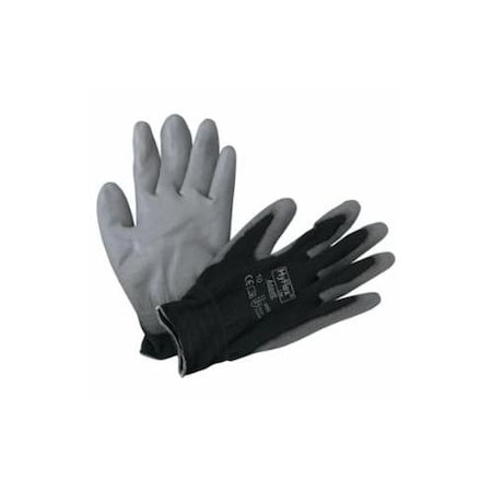 Ansell 11-600 GLOVES, 10, NYLON/POLYURETHANE, BLACK/GREY, KNIT WRIST CUFF, RESISTS: 103363