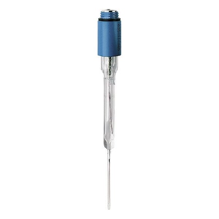 Hach Electrode, 1/8 in Dia, 10 3/4 in H, Glass E16M343
