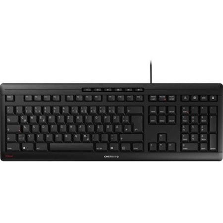 Cherry STREAM KEYBOARD, corded, black UK English JK-8500DE-2