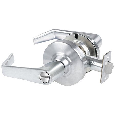 Schlage Door Lever Lockset, Steel, Non Keyed ALX40 SAT 626