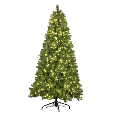 Winterland 12 ft. Pine Blend Tree 3,567 Tips Lit with 1300 Warm White LED WL-TRBM-12-LWW