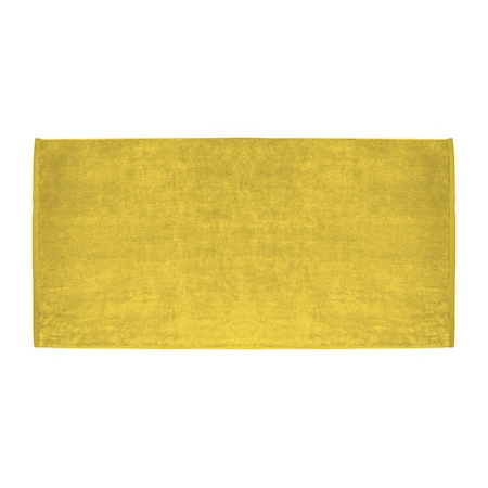 Towelsoft Premium terry velour beach towel 30 inch x 60 inch-Yellow HOME-BV1103-YLLW