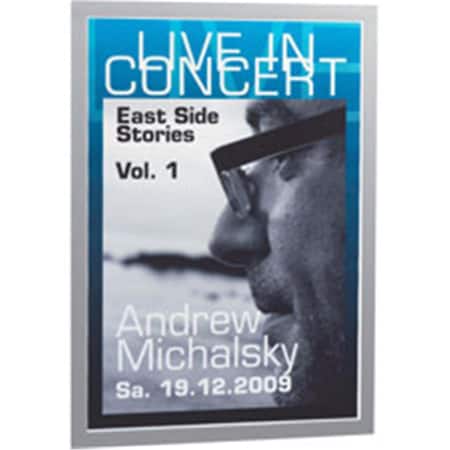 Durable Office Products Duraframe TabloidSZ Adhesive Frame Silver DBL476923