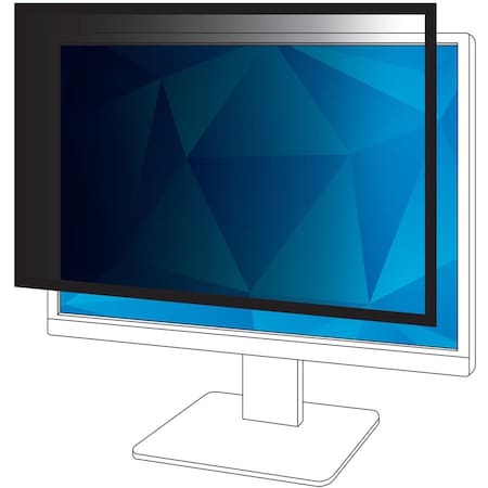 3M Privacy Filter, For Widescreen LCD Monitor, Fits 23.6"-24" PF240W1F