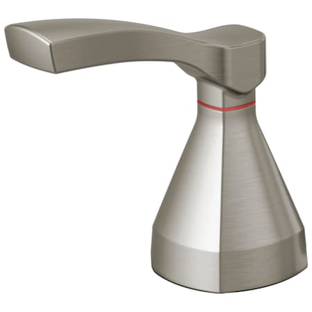 Delta Stryke Handle, 2L Left ASM Bath Faucet Lumicoat Stainless RP100362SSPR