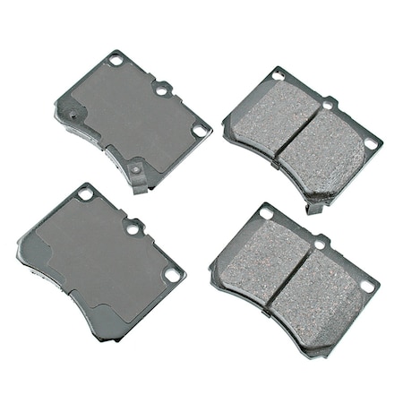 Akebono 90-03 Ford/Maz/Merc-Est/Est Zx2/Mx-3/-Fr Proact Disk Pad, Act473 ACT473