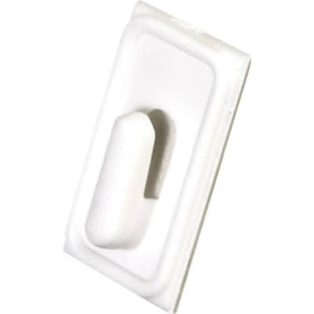 Hillman 122300 White Adhesive Plastic Mini Hook Pack, 5PK 827048