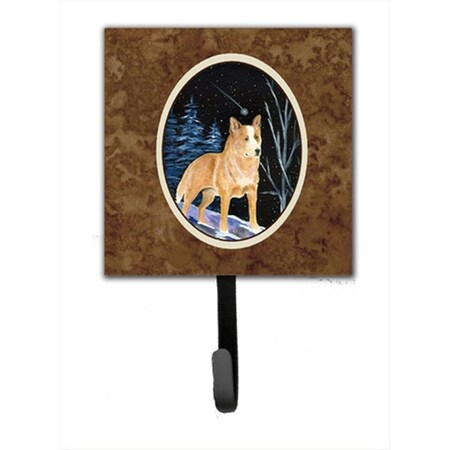 Carolines Treasures Starry Night Australian Cattle Dog Leash Holder Or Key Hook SS8407SH4