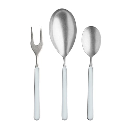 Mepra Fantasia Pewter Serving Set - 3 Pieces - Light Blue 10A622003P