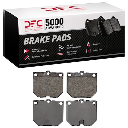 Dfc 5000 Advanced, Disc Brake Pad Set,  1551-0114-00