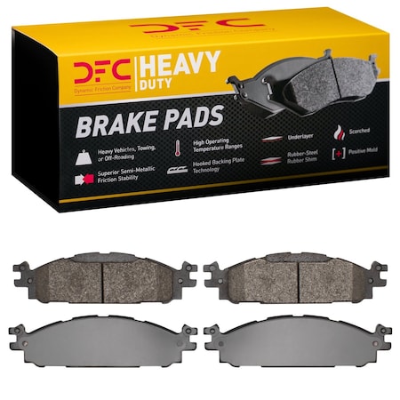 Dfc Heavy Duty, Disc Brake Pad Set, 1214-1508-00