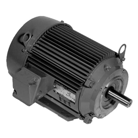 U.S. Motors Three-Phase Motor, 2 HP, 145TC Frame, 190V, 208V, 230V, 380V, 460V Voltage, 1,750 Nameplate RPM U2P2DC