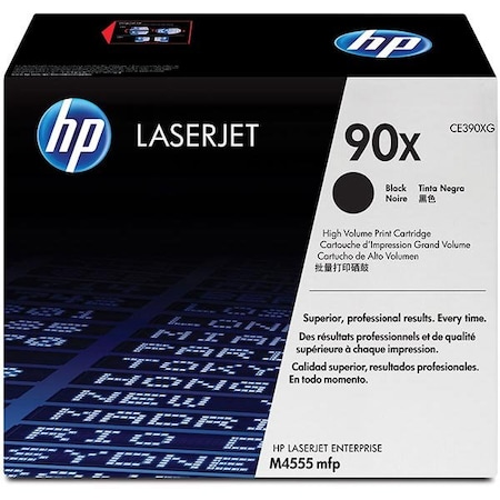 Hp 90X Black Original LaserJet Toner Cartridge for US Government, 24,000 Yield CE390XG