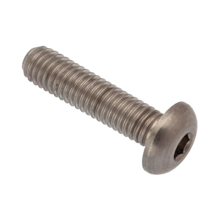 Zoro Select M5-0.80 x 20 mm Hex Plain 18-8 Stainless Steel ZBM5X20LH