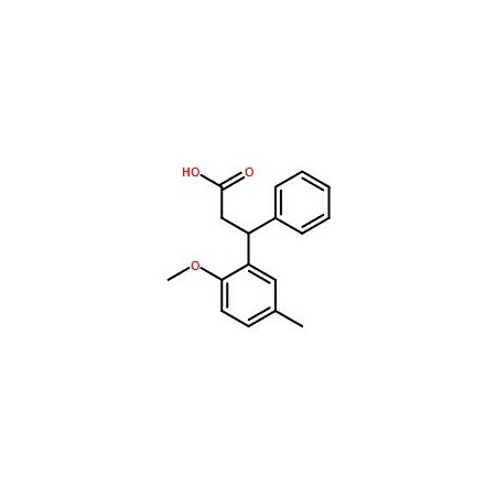 Ak Scientific 3-(2-Methoxy-5-methylphenyl)-3-phenylpropanoic acid (1g), CAS 109089-77-2 1777AA-1g