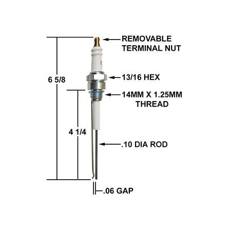 Crown Engineering Crown Igniter Repl Eclipse 10014597 CA657