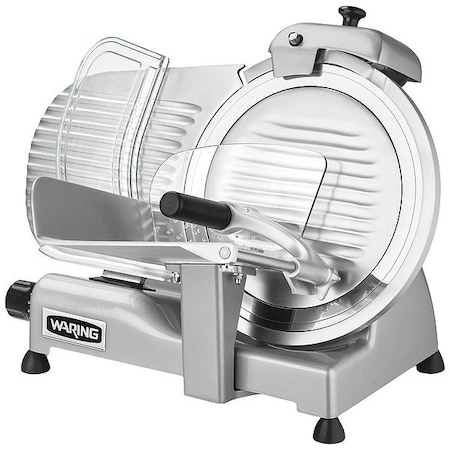Waring Commercial Food Slicer, Blade 12" dia, Current 1.5 A WCS300SV