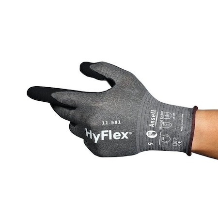 Ansell Knit Gloves, Cut Level A6 , Nitrile , Sandy , XL 1 PR 11581