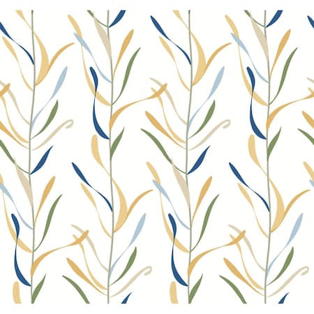 York Wallcoverings Chloe Vine Ochre Wallpaper GO8325