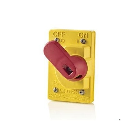 Leviton Wetguard Watertight Toggle Switch Cover COVER-S