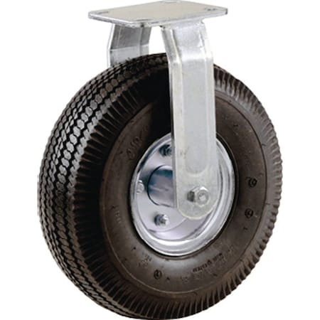 Shepherd Hardware Rigid Caster, 8 in Dia Wheel, 1-3/4 in W Wheel, 220 lb 9795