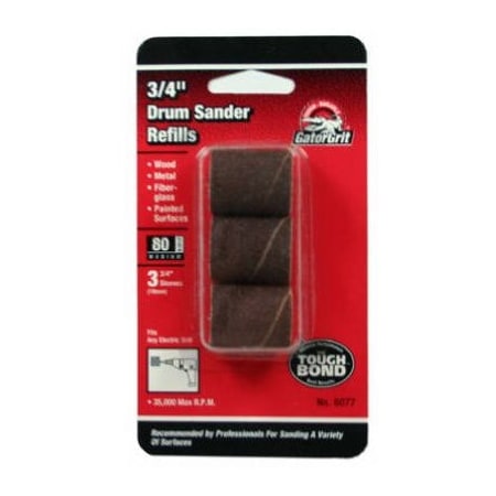 Ali SANDDRUM 34X1 in.MED, 3PK 6077