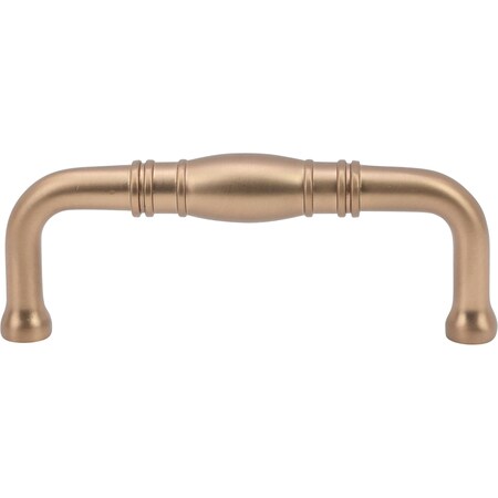 Designperfect 3'' Center-to-Center Handle Pull, Champagne Bronze/Gold, 10PK DPA10R572CBZ
