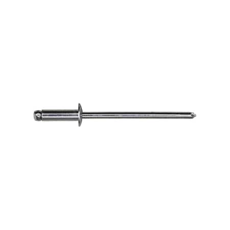 Auveco Panel Rivets Dome 1/4in Diameter 1/8in Grip 3/16in - 1/4in, 500PK 5752