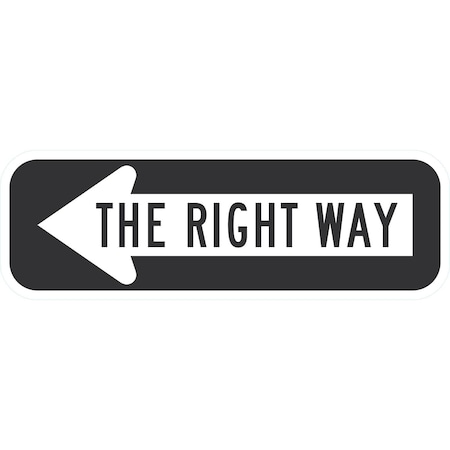 Lyle < The Right Way, 18x6, Engineer Grade, White G-11397-EG_18x6