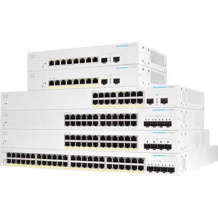 Cisco CBS220 Smart Switch 8 Port CBS2208FPE2GNA