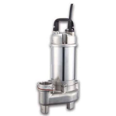 Barmesa Sewage Pump - 2", 0.5 HP, 88 GPM, Single-Phase 2BSV-051DS