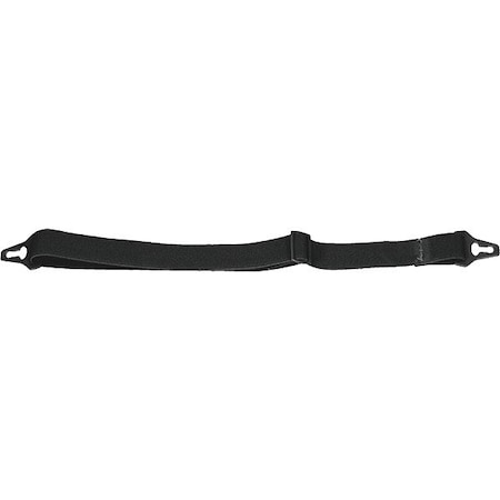 Deltaplus HardHatChinStrap, Blk, 2AttachPnt, PK10 JUGALGR
