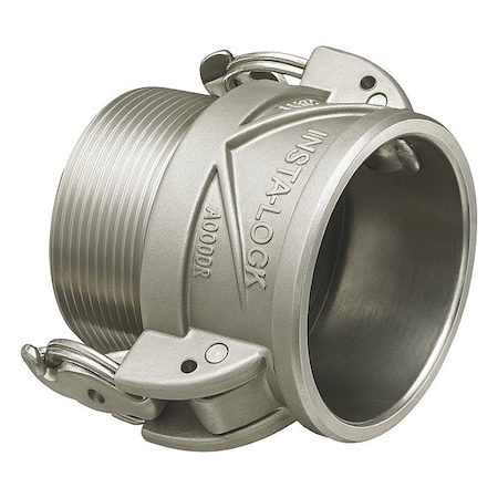 Campbell Fittings Cam and Groove Insta Lock Couplings QCG-B100-SS