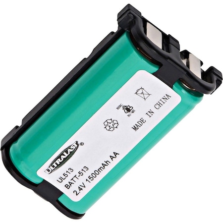 Ultralast Battery 2.4 Volt Nickel Metal Hydride Ultralast Cordless Phone Battery BATT-513