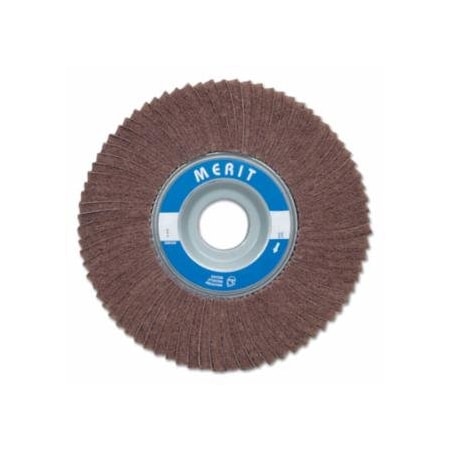 Merit Abrasives Interleaf Flap Wheels with Arbor Hole Mount, 1 in, 120 Grit, 6,000 rpm 481-08834126006