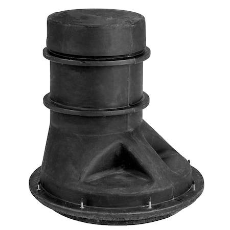 Norwesco Septic Tank Lid Riser, Offset 23"H x 12"D 63831-DS