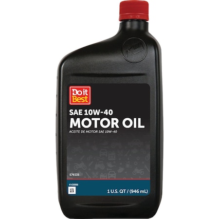 Do It Best 10W-40 Synthetic Blend Motor Oil Quart DB14CQT