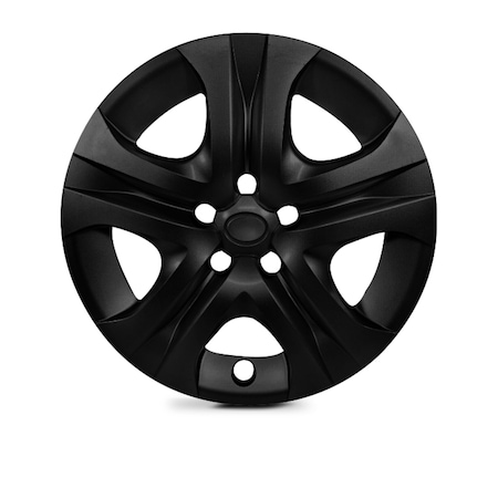 Altertrim 2013-2018 Toyota Rav4 17 in Hubcaps Wheel Rims Cover + Compatible With Steel Whls, (Blk Matte), 4PK CHB-5107-BP-17