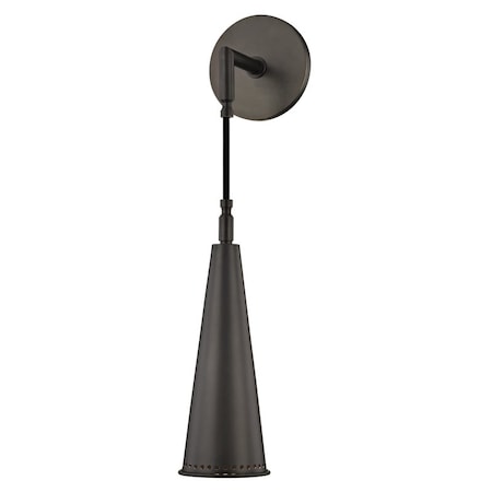 Hudson Valley Lighting Alva 1 Light Wall Sconce 4.75 In. Old Bronze 1400-OB