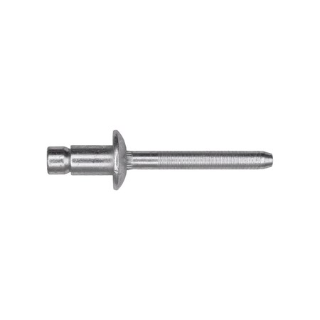 Auveco GM Monobolt Dome Head Rivet 1/4 Diameter Steel, 15PK 23418