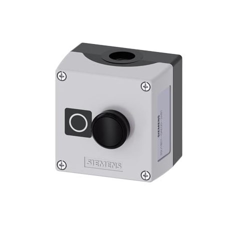 Siemens Enclosure for command devices, 22 mm, round, Enclosure material 3SU1801-0AE00-2AB1