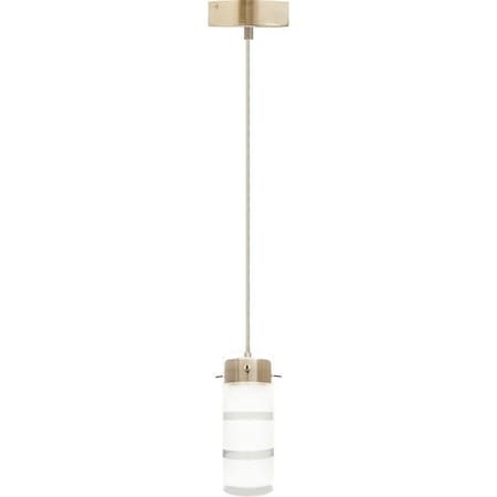 Westgate SINGLE PENDANT INTEGRATED LED WITH FROSTED ETCHED GLASS SHADE 12W 810LM C90 5CCT 27/30/35/40/50K LCFB-1L-MCT5