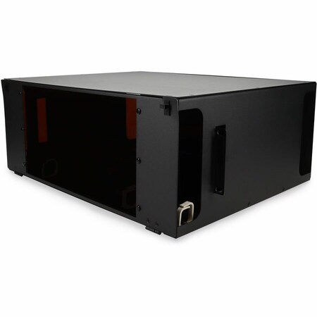 Add-On 19-INCH SLIDE-OUT VERTICAL-MOUNT PATCH PANEL 4U CHASSIS WITH 12 OPEN CASSE ADD-PPVC-12BAY