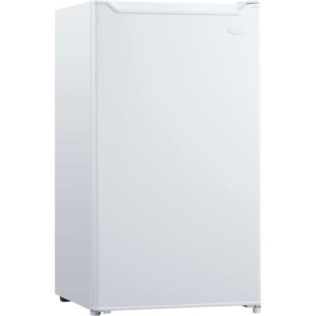 Danby Products Danby Compact Refrigerator, 3.2 Cu.Ft. Capacity, White DAR032B1WM