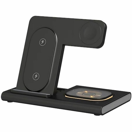 Spracht FLEXCHARGE 3 (3-IN-1 WIRELESS CHARGER STATIONARY) BLACK FC3B