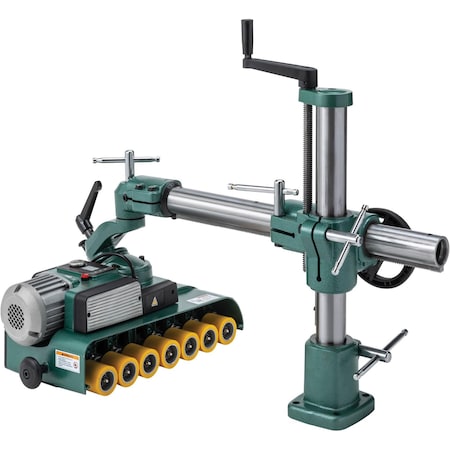 Grizzly 2/3 HP Variable-Speed 7-Roller Power Feeder T33295