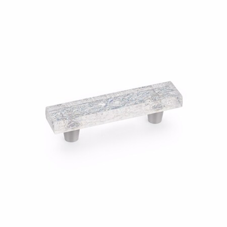 Schaub 3in Center to Center Ice Cabinet Pull Pearl Clear Finish 30-PCL