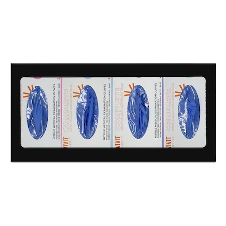 Origin Dispensing Solutions Glove Dispenser-Quad-Steel-Black GL40X04BK