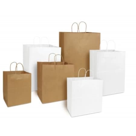 Duro 30# Basis Merchandise Bag Kraft 14" X 3" X 21" 14888