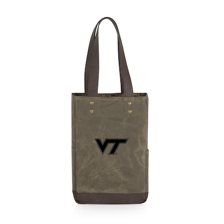 Picnic Time Family Of Brands NCAA Virginia Tech Hokies 2 Bottle Insulated Wine Bag 536-02-140-604-0